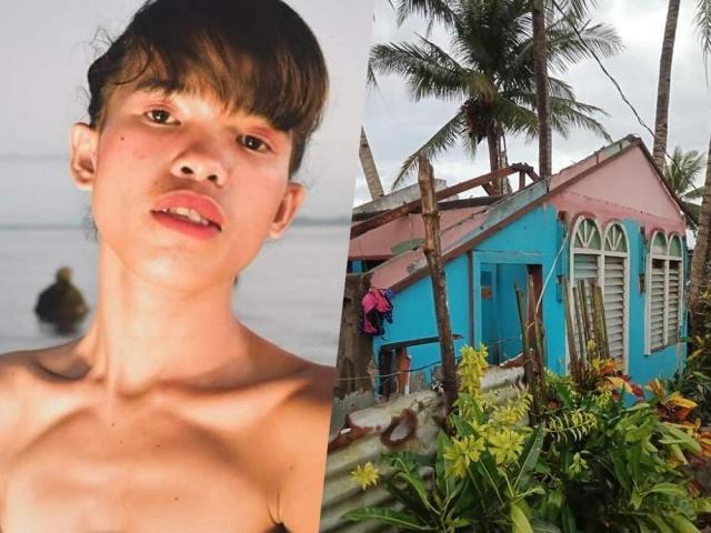 Miss Everything and a photo of her home