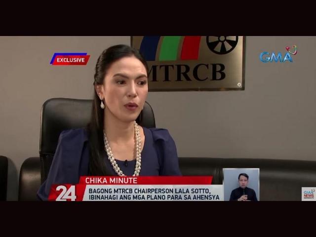 MTRCB chairwoman Lala Sotto