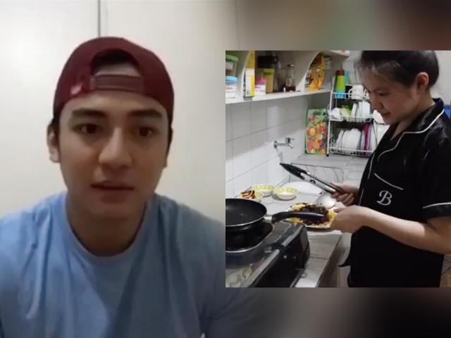 Jak Roberto teaches Barbie Forteza how to cook