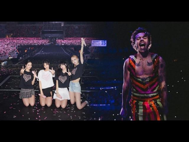 Harry Styles and BLACKPINK