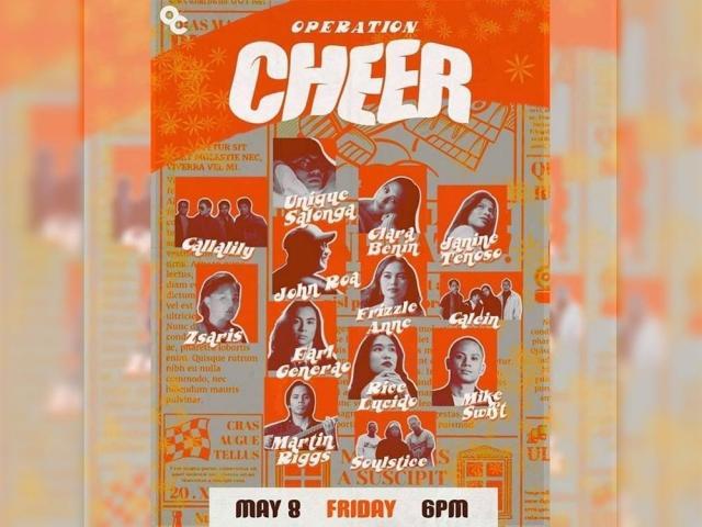 OPERATION CHEER online concert