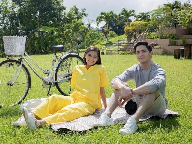 Jasmine Curtis Smith and Alden Richards in I Can See You