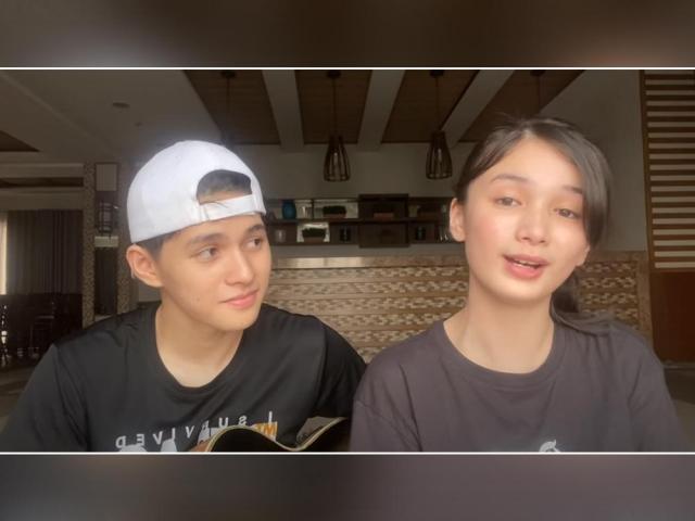 Allen Ansay and Sofia Pablo