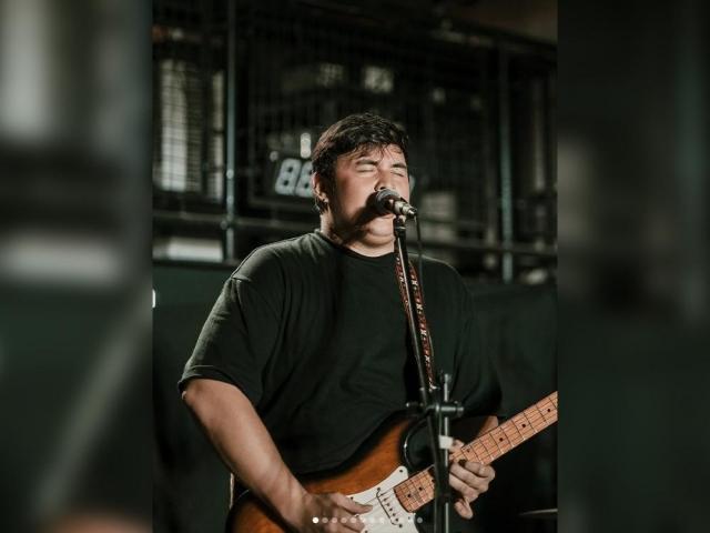 Matt Lozano on stage