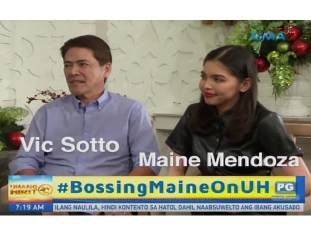 Vic Sotto Maine Mendoza on Mission Unstapabol The Don Identity