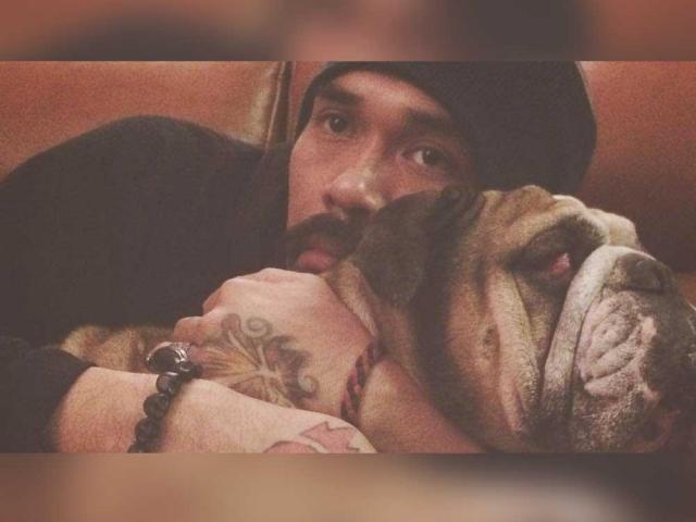 marc abaya mourns loss of beloved dog