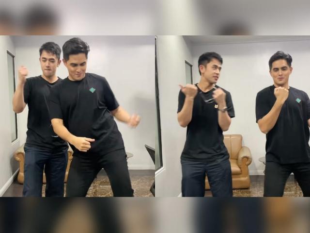 David Licauco and Juancho Triviño 