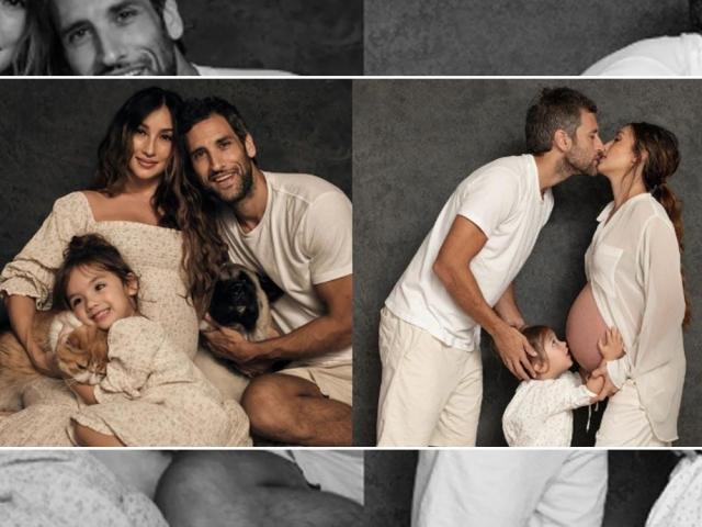 solenn heussaff nico bolizco and family