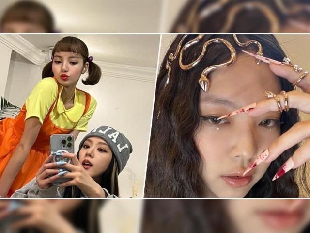 blackpink lisa and jisoo