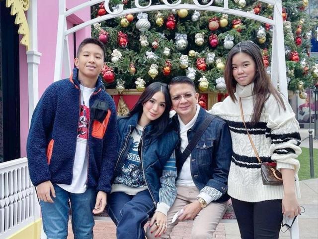 heart evangelista and family