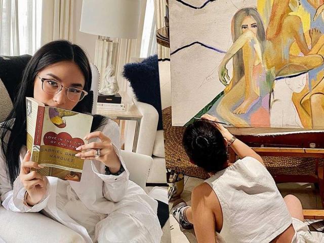 heart evangelista calms anxiety