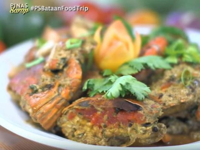 Seafood dishes in Pinas Sarap