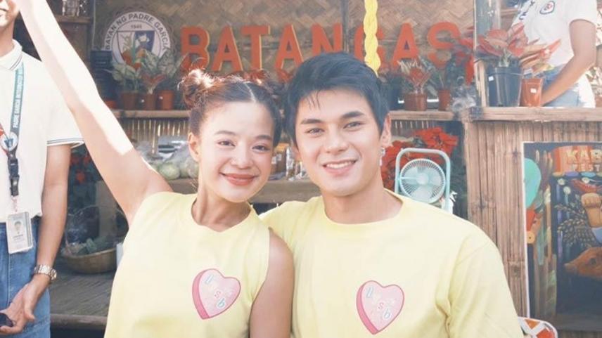 Dustin Yu and Bianca de Vera