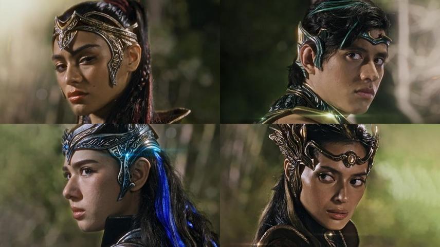 Encantadia Chronicles Sang'gre Flamarra, Adamus, Deia, and Terra