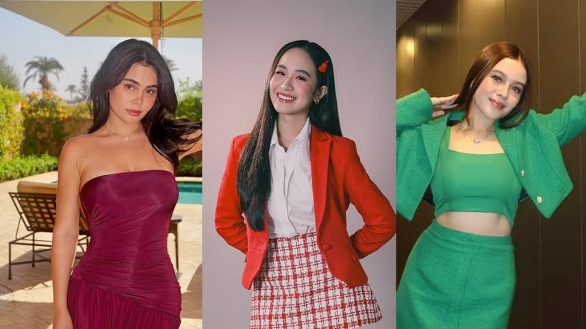 Ivana Alawi, Caprice Cayetano, and Krystal Mejes