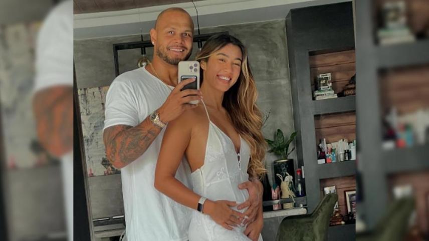 Sandra Lemonon, Sol Mercado, and Baby Zaiah Rafael Mercado