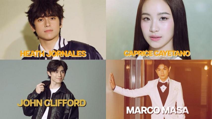 Caprice Cayetano, Heath Jornales, Marco Masa, John Clifford