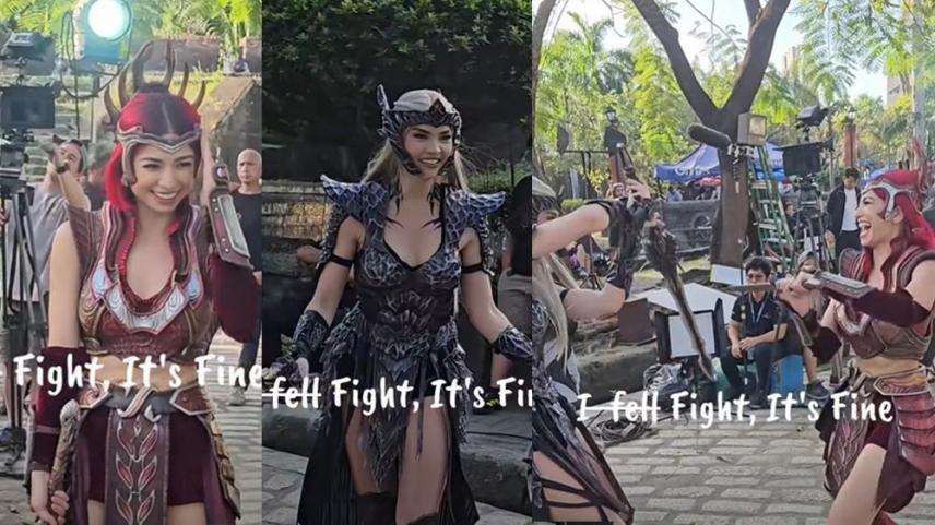 Rhian Ramos and Glaiza de Castro in Sanggre