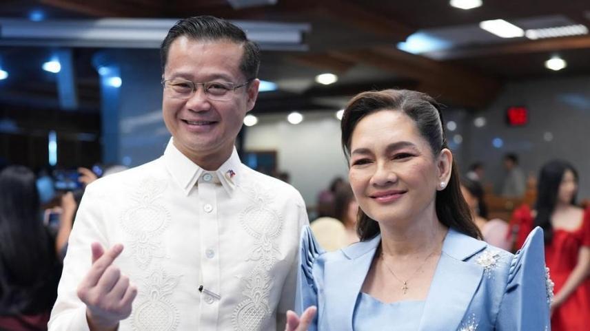 Risa Hontiveros and Win Gatchalian
