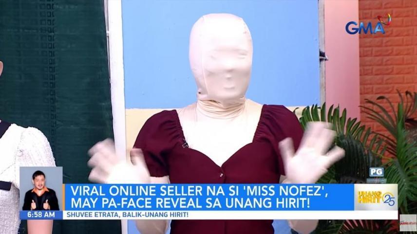 Viral live seller Miss Nofez face reveal