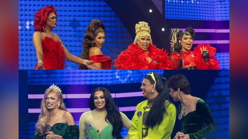 Drag queens in Family Feud