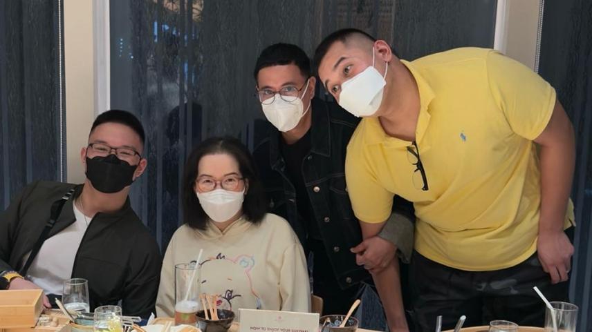 kris aquino, Jonathan Velasco, josh, bimby