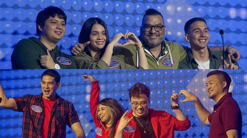 Revilla Clan and Team Happy Together in Family Feud