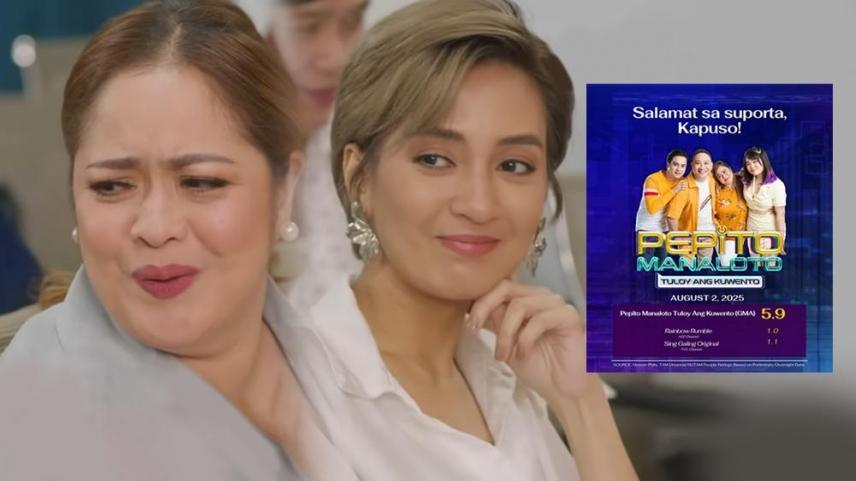 Billie Hakenson and Manilyn Reynes in Pepito Manaloto