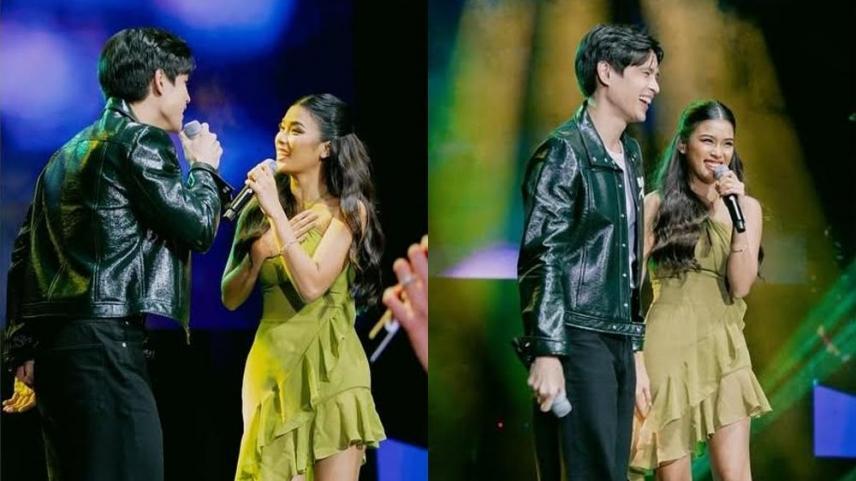 Shuvee Etrata and Ralph de Leon