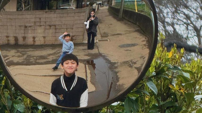 Kylie Padilla with sisters Queenie and Zhen