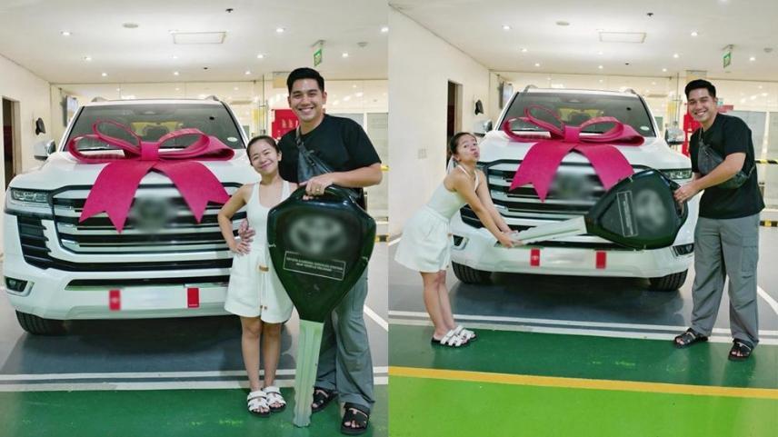 Kiray Celis, Stephan Estopia new car