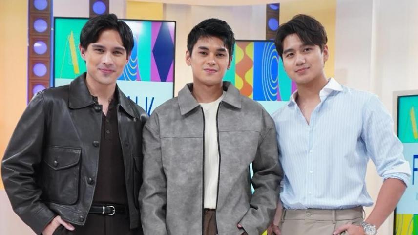 Dustin Yu, River Joseph, Ralph de Leon