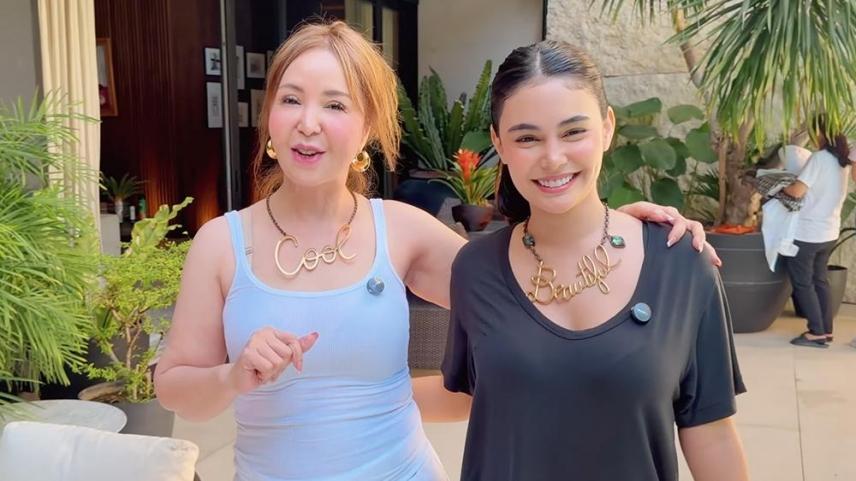 Ivana Alawi and Small Laude household chores