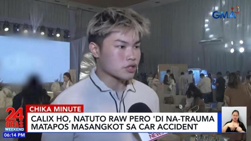 Dennis Trillo son Calix Andreas after accident