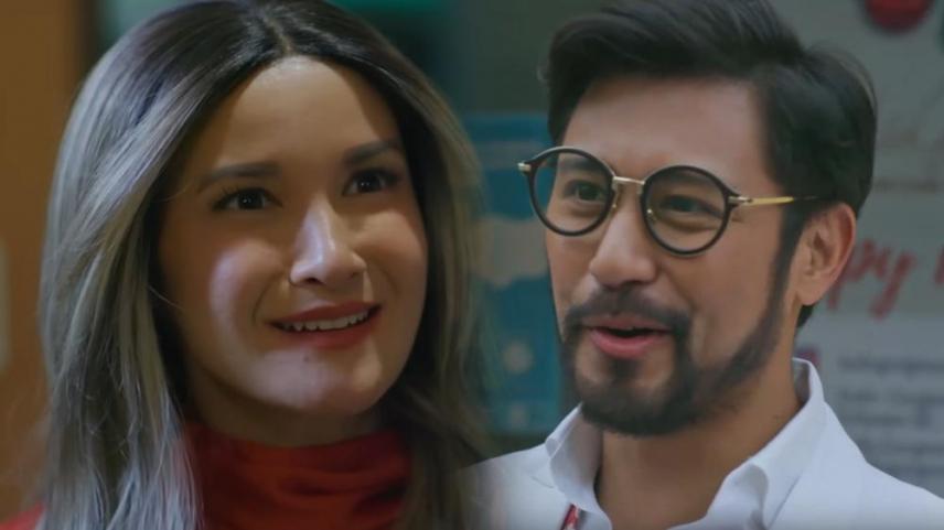 Camille Prats as Jade and Rocco Nacino as Logan in Mommy Dearest