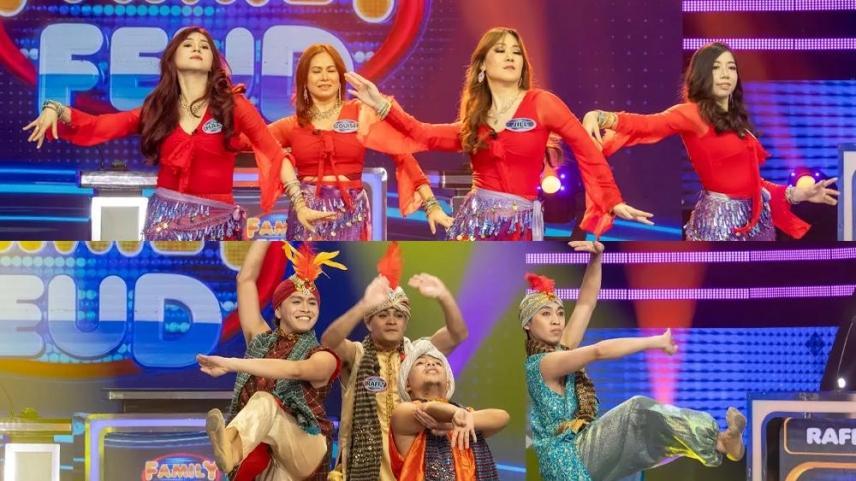 Dance crew in Family Feud