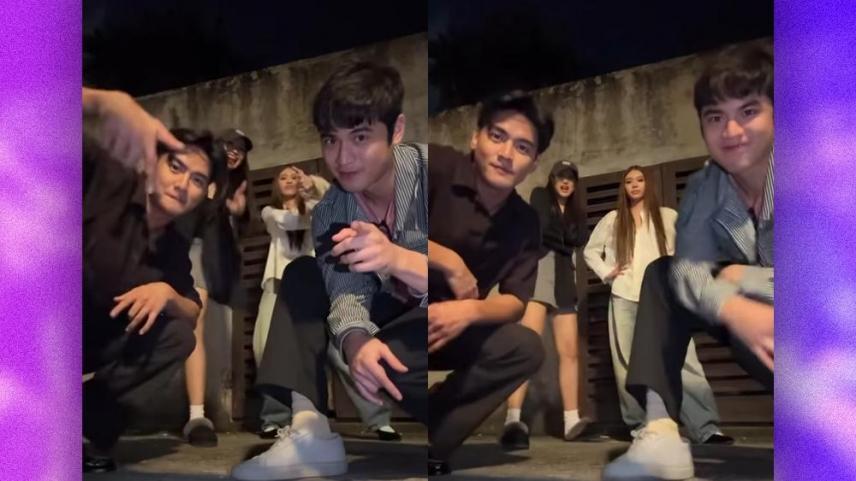 Michael Sager, Emilio Daez, BINI Jhoanna and Stacey