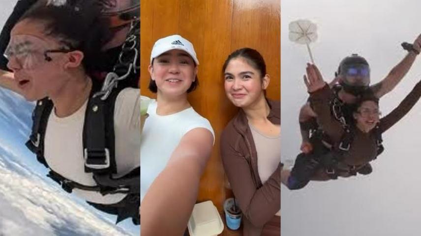 Mikee Quintos and Heaven Peralejo