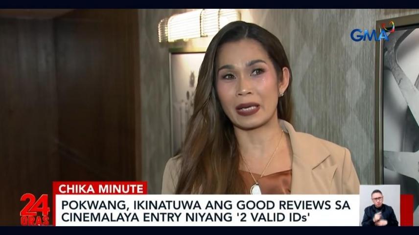 2 Valid IDs actress Pokwang