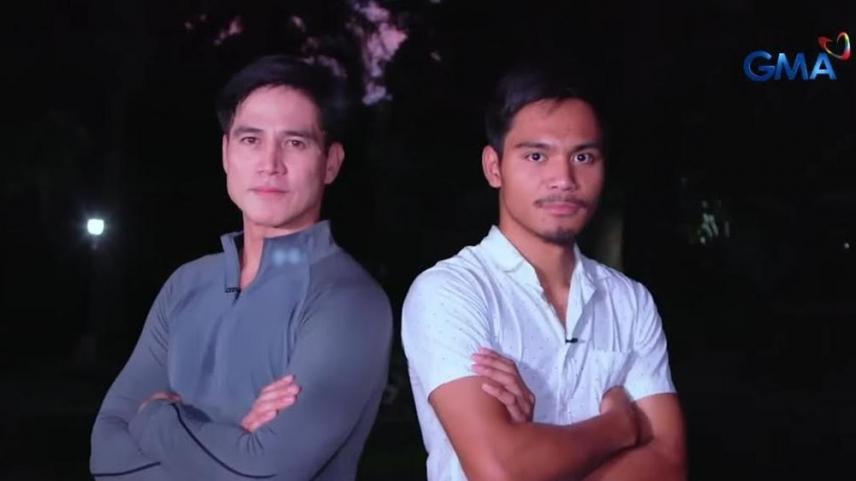 Piolo Pascual and Eman Bacosa