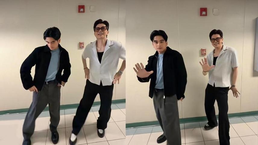 Will Ashley and Vhong Navarro