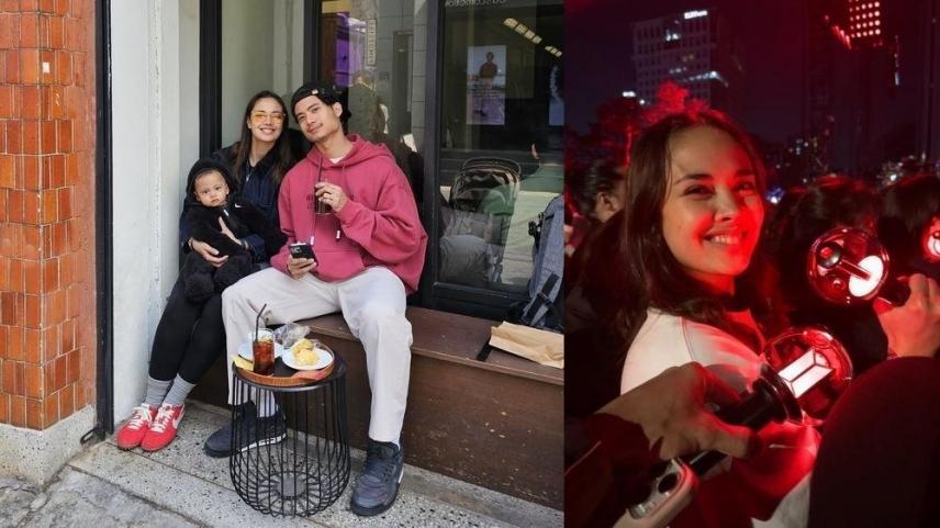 megan young,mikael daez, baby leon