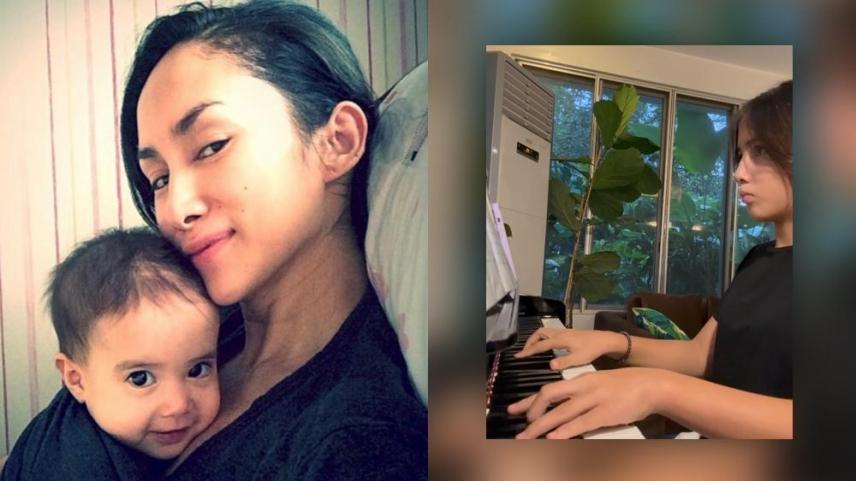 Ina Raymundo and daughter Minka