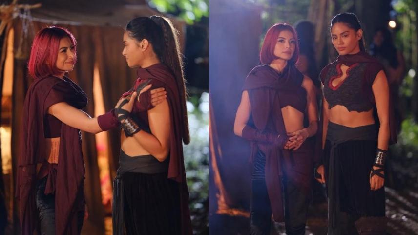 Pirena and Flamarra reunion in Sanggre