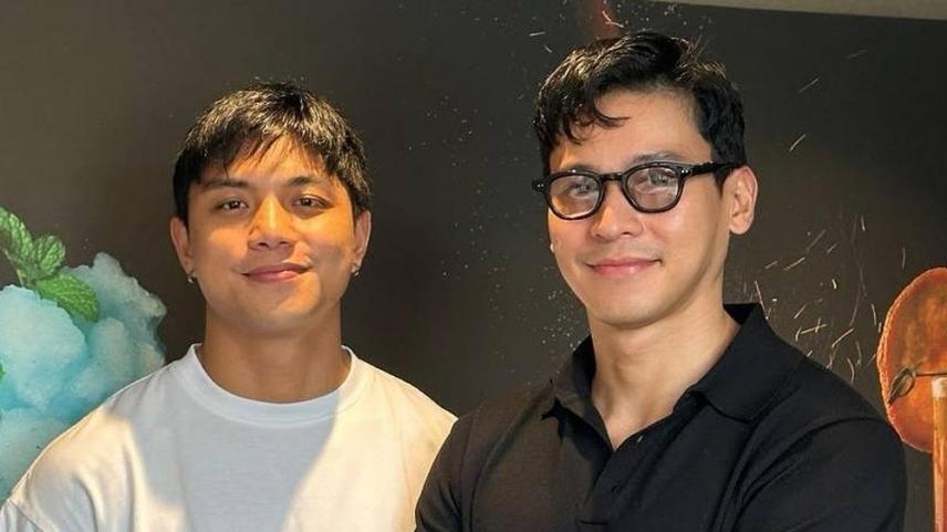 Royce Cabrera and Enchong Dee