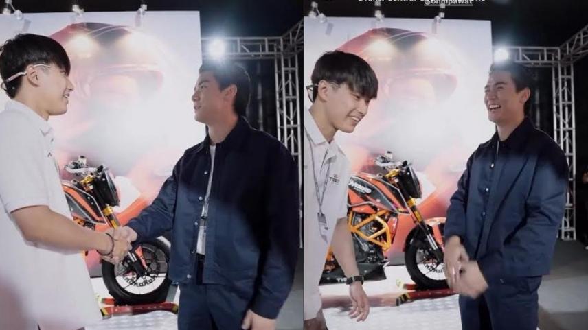 Michael Sager and Ohm Pawat