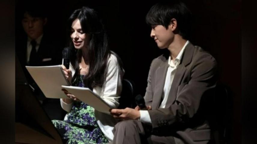 Song Joong ki and katy louise saunders