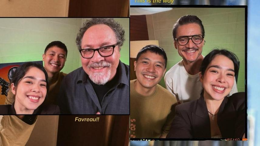 Saab Magalona and Jim Bacarro Pedro Pascal Jon Favreau