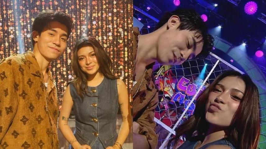 Mika Salamanca at Brent Manalo in Tiktoclock