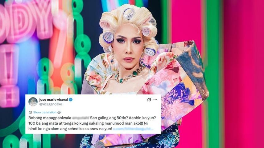 Vice Ganda slams fake news